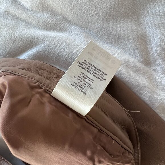 Aritzia Melina Straight Leg Faux Leather Pant - Picture 10 of 11